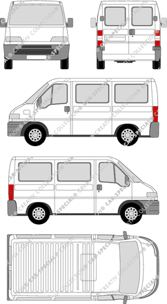 Fiat Ducato microbús, 1994–2002 (Fiat_034)