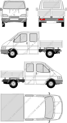 Ford Transit catre, 1994–2000 (Ford_053)