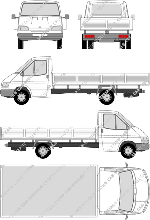Ford Transit catre, 1994–2000 (Ford_060)