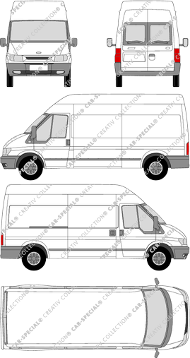 Ford Transit furgón, 2000–2006 (Ford_082)