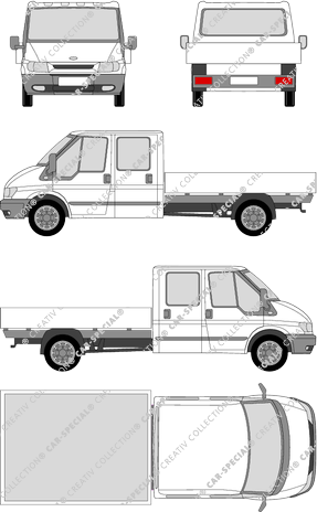 Ford Transit catre, 2000–2006 (Ford_092)