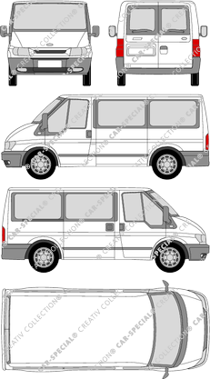 Ford Transit microbús, 2000–2006 (Ford_094)