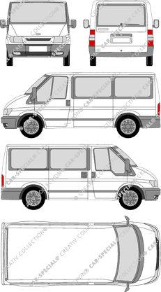 Ford Transit microbús, 2000–2006 (Ford_099)