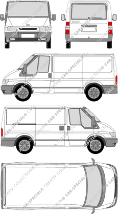 Ford Transit furgón, 2000–2006 (Ford_100)