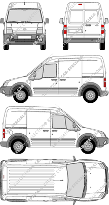 Ford Transit Connect furgón, 2002–2006 (Ford_116)