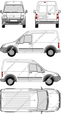 Ford Transit Connect furgón, 2002–2006 (Ford_117)