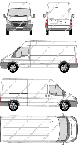Ford Transit furgón, 2006–2014 (Ford_213)