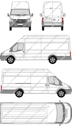 Ford Transit furgón, 2006–2014 (Ford_215)