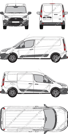 Ford Transit Connect furgón, actual (desde 2018) (Ford_573)