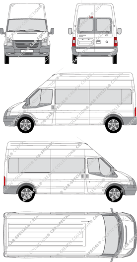 Ford Transit microbús, 2006–2014 (Ford_692)