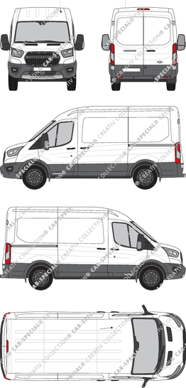Ford Transit furgón, actual (desde 2020) (Ford_715)