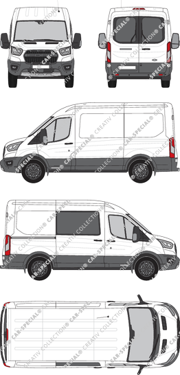 Ford Transit furgón, actual (desde 2020) (Ford_721)