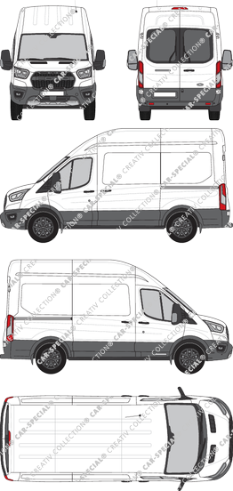 Ford Transit furgón, actual (desde 2020) (Ford_727)