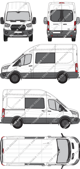 Ford Transit furgón, actual (desde 2020) (Ford_732)
