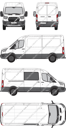 Ford Transit furgón, actual (desde 2020) (Ford_738)