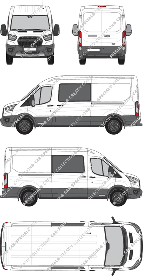 Ford Transit furgón, actual (desde 2020) (Ford_740)