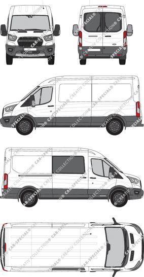 Ford Transit furgón, actual (desde 2020) (Ford_741)