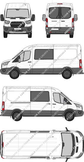 Ford Transit furgón, actual (desde 2020) (Ford_742)