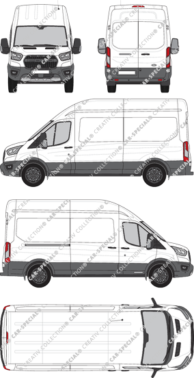 Ford Transit furgón, actual (desde 2020) (Ford_744)
