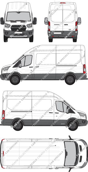 Ford Transit furgón, actual (desde 2020) (Ford_745)