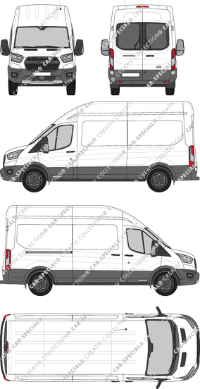 Ford Transit furgón, actual (desde 2020) (Ford_746)