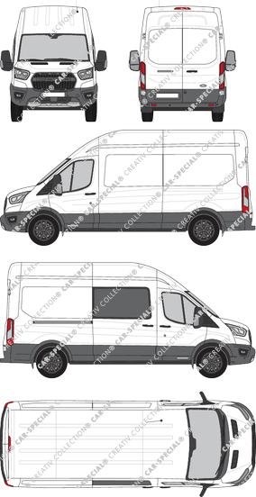 Ford Transit furgón, actual (desde 2020) (Ford_748)