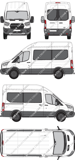 Ford Transit microbús, actual (desde 2020) (Ford_756)