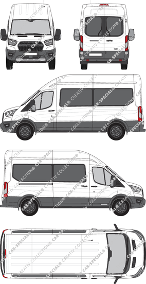 Ford Transit microbús, actual (desde 2020) (Ford_760)