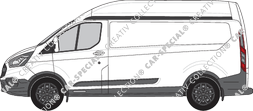 Ford Transit Custom furgón, 2020–2023
