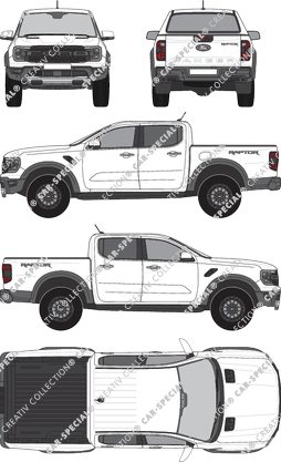 Ford Ranger Pick-up, actual (desde 2023) (Ford_916)