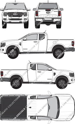 Ford Ranger Pick-up, actual (desde 2023) (Ford_924)