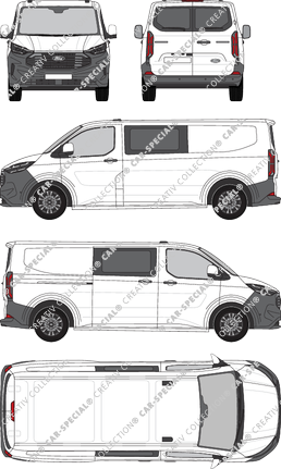Ford Transit Custom Kastenwagen, aktuell (seit 2023) (Ford_952)