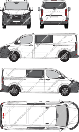 Ford Transit Custom Kastenwagen, aktuell (seit 2023) (Ford_972)