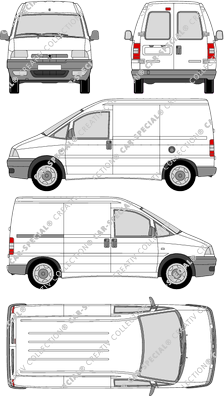 Peugeot Expert furgón, 1995–2006 (Peug_106)