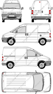 Peugeot Expert furgón, 1995–2006 (Peug_108)