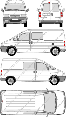 Peugeot Expert Kastenwagen, 1995–2006 (Peug_111)