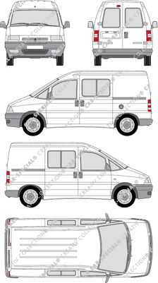 Peugeot Expert microbús, 1995–2006 (Peug_112)