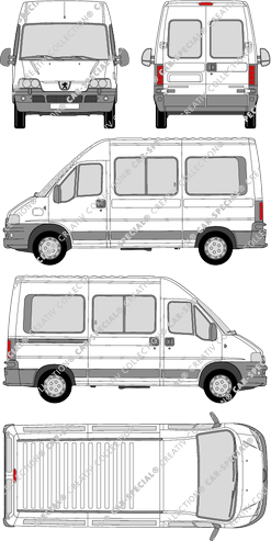Peugeot Boxer microbús, 2004–2006 (Peug_145)
