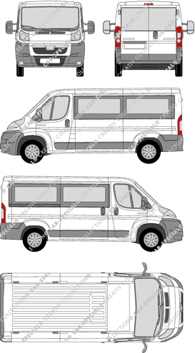 Peugeot Boxer microbús, 2006–2014 (Peug_193)