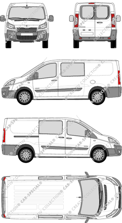 Peugeot Expert furgón, 2012–2016 (Peug_264)