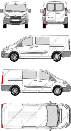 Peugeot Expert Kastenwagen, 2012–2016 (Peug_265)