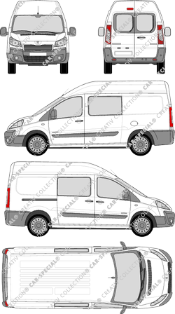 Peugeot Expert furgón, 2012–2016 (Peug_268)