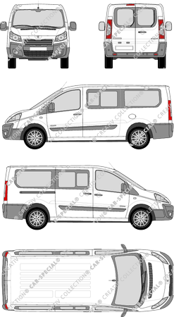 Peugeot Expert Tepee microbús, 2012–2016 (Peug_274)