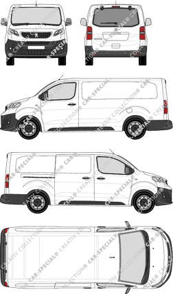 Peugeot Expert Kastenwagen, 2016–2024 (Peug_425)