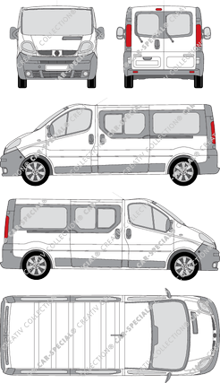 Renault Trafic microbús, 2001–2006 (Rena_104)