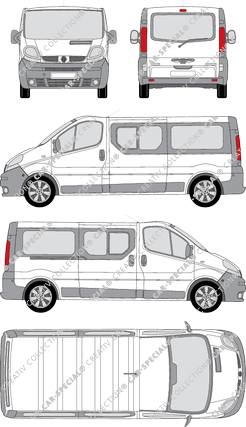 Renault Trafic microbús, 2001–2006 (Rena_105)
