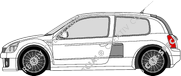 Renault Clio Hatchback, 2003–2005