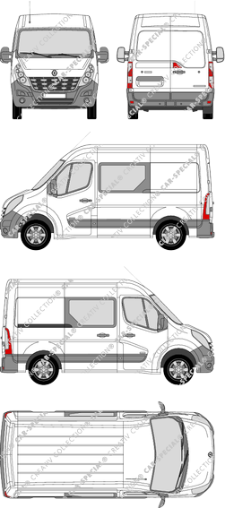 Renault Master furgón, 2010–2014 (Rena_362)