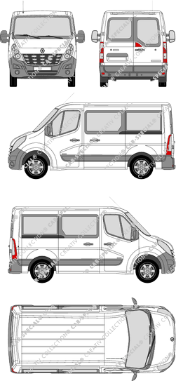 Renault Master microbús, 2010–2014 (Rena_434)
