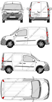 Renault Kangoo furgón, 2013–2021 (Rena_451)